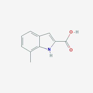 molecular formula C10H9NO2 B107210 7-甲基-1H-吲哚-2-羧酸 CAS No. 18474-60-7