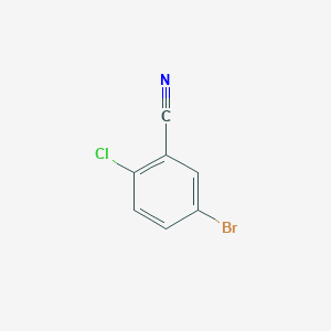 molecular formula C7H3BrClN B107219 5-溴-2-氯苯腈 CAS No. 57381-44-9