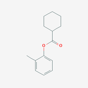 B107241 o-Tolyl cyclohexanecarboxylate CAS No. 18731-58-3