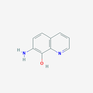 molecular formula C9H8N2O B107274 7-氨基喹啉-8-醇 CAS No. 18472-06-5