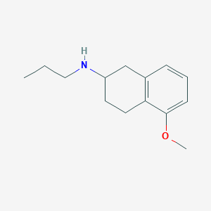 molecular formula C14H21NO B107287 2-丙氨基-5-甲氧基四氢萘 CAS No. 3899-07-8
