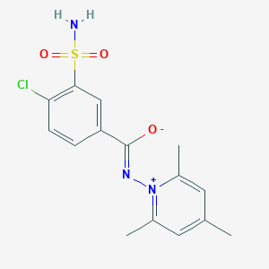 molecular formula C15H16ClN3O3S B107301 贝舒酰胺 CAS No. 90992-25-9
