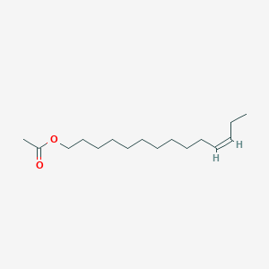 molecular formula C16H30O2 B107310 (Z)-11-十四碳烯基乙酸酯 CAS No. 20711-10-8