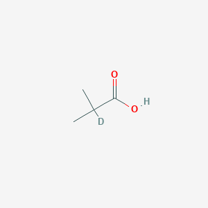 B107332 2-Deuterio-2-methylpropanoic acid CAS No. 19136-93-7