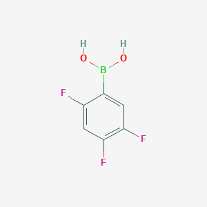 molecular formula C6H4BF3O2 B107341 2,4,5-三氟苯硼酸 CAS No. 247564-72-3