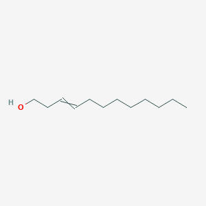 molecular formula C₁₂H₂₄O B107342 (Z)-十二-3-烯-1-醇 CAS No. 32451-95-9