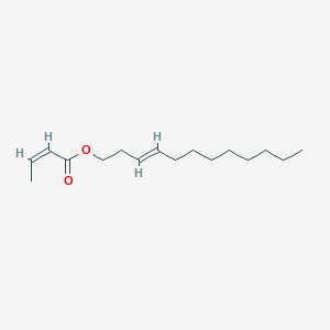 B107344 Z-3-Dodecenyl E-crotonate CAS No. 104086-73-9