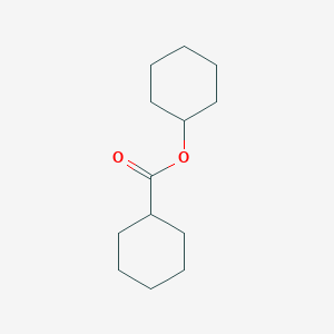 molecular formula C13H22O2 B107347 环己基环己基甲酸酯 CAS No. 15840-96-7