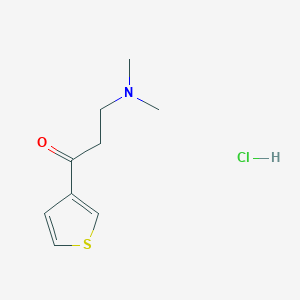 B107368 3-(Dimethylamino)-1-(3-thienyl)-1-propanone Hydrochloride CAS No. 14994-02-6