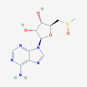molecular formula C11H15N5O4S B107369 甲硫腺苷亚砜 CAS No. 3387-65-3