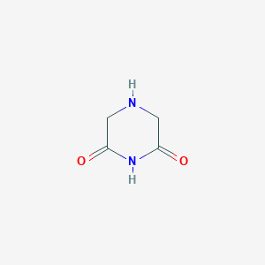 B107378 Piperazine-2,6-dione CAS No. 4774-22-5