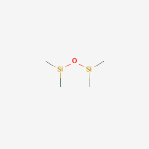 molecular formula C4H12OSi2 B107390 1,1,3,3-Tetramethyldisiloxane CAS No. 3277-26-7