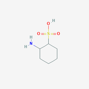 molecular formula C6H13NO3S B107394 2-Aminocyclohexanesulfonic acid CAS No. 16496-77-8