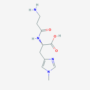 molecular formula C10H16N4O3 B107396 巴伦宁 CAS No. 331-38-4