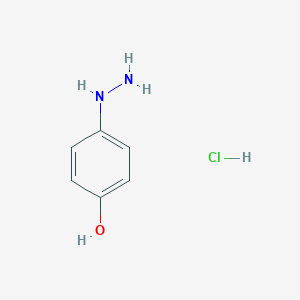 molecular formula C6H9ClN2O B107404 4-肼基苯酚盐酸盐 CAS No. 705940-15-4