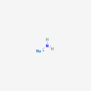 molecular formula NaNH2<br>H2NNa B107406 酰胺钠 CAS No. 7782-92-5