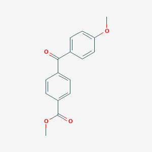 molecular formula C16H14O4 B107407 4-(4-甲氧基苯甲酰基)苯甲酸甲酯 CAS No. 71616-84-7