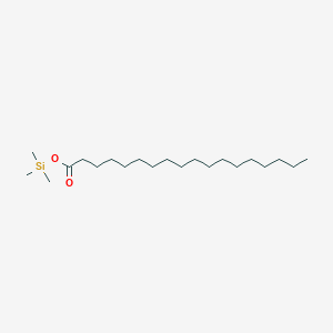 molecular formula C21H44O2Si B107411 三甲基硅基硬脂酸酯 CAS No. 18748-91-9