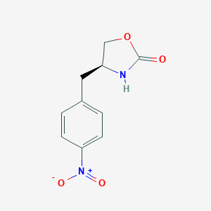 B107501 (S)-4-(4-Nitrobenzyl)oxazolidin-2-one CAS No. 139264-55-4