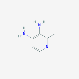 molecular formula C6H9N3 B107505 2-甲基吡啶-3,4-二胺 CAS No. 15931-19-8