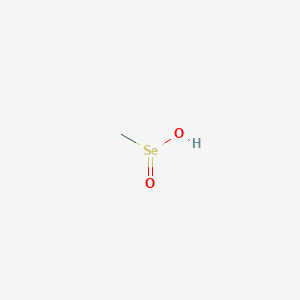 molecular formula CH4O2Se B010751 Methylselenic acid CAS No. 28274-57-9