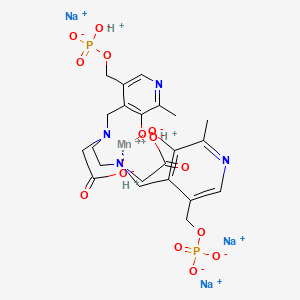 molecular formula C22H27MnN4Na3O14P2 B10752246 Unii-129FW80TG4 