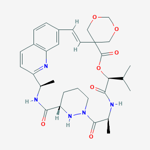 molecular formula C31H39N5O7 B10752527 Cyclophilin inhibitor 1 