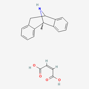 molecular formula C20H19NO4 B10752634 Dizoclipine 