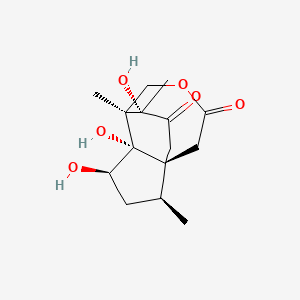 molecular formula C15H22O6 B10753907 Pseudo-anisatin 