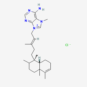 molecular formula C26H40ClN5 B10753911 Agelasine 