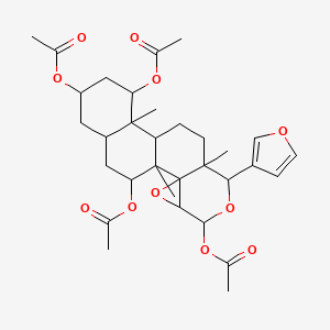 molecular formula C32H42O11 B10753931 Acetyl-dihydro-7-epikhivorin 