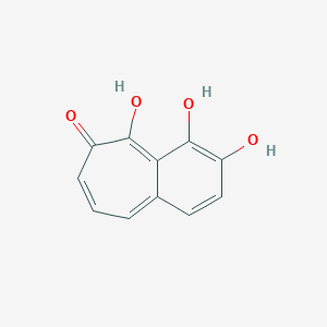 molecular formula C11H8O4 B10753992 Pyrogallin 