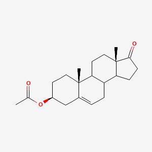 10,13-dimethyl-17-oxo-2,3,4,7,8,9,10,11,12,13,14,15,16,17-tetradecahydro-1H-cyclopenta[a]phenanthren-3-yl acetate