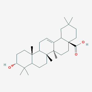 molecular formula C30H48O3 B10754096 Oleanoic acid 