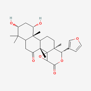 1,3-Dideacetyl-7-deacetoxy-7-oxokhivorin