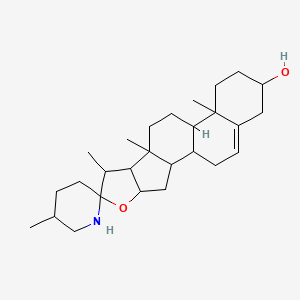 molecular formula C27H43NO2 B10754146 Purapuridine CAS No. 1415-77-6