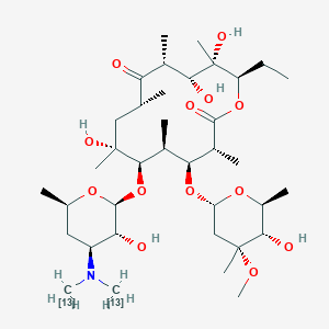 molecular formula C37H67NO13 B10754170 Erythromycin C-13 CAS No. 215031-94-0