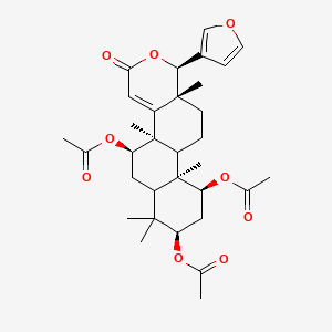 molecular formula C32H42O9 B10754264 Deoxykhivorin 