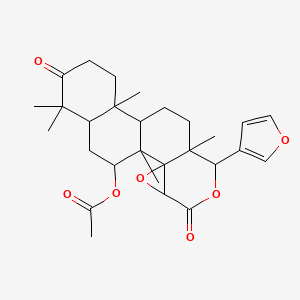 molecular formula C28H36O7 B10754285 Dihydrogedunin 