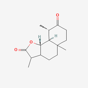 molecular formula C15H22O3 B10754295 Artepaulin 