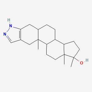 molecular formula C21H32N2O B10754409 Anabol CAS No. 302-96-5