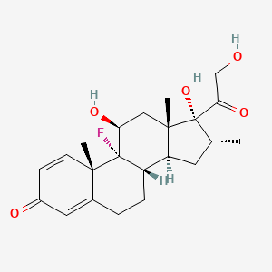 molecular formula C22H29FO5 B10754446 Dexamethasone CAS No. 23495-06-9