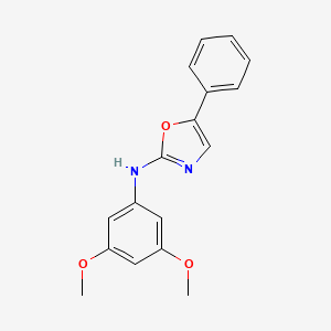 N-(3,5-dimethoxyphenyl)-5-phenyl-1,3-oxazol-2-amine