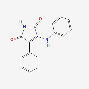 molecular formula C16H12N2O2 B10755563 4-Arylmaleimide deriv. 6a 