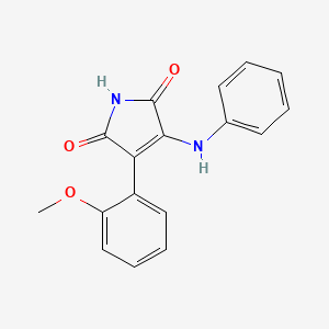 molecular formula C17H14N2O3 B10755698 4-Arylmaleimide deriv. 6c 