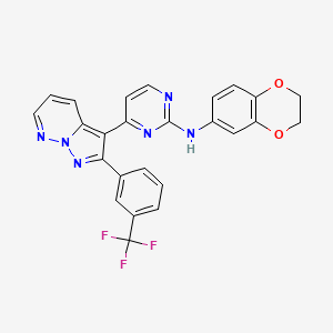 Pyrazolo[1,5-b]pyridazine deriv. 80