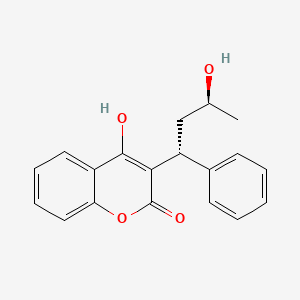 molecular formula C19H18O4 B10756082 R,S-Warfarin alcohol CAS No. 37571-78-1