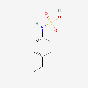 molecular formula C8H11NO3S B10756091 (4-Ethylphenyl)sulfamic acid 