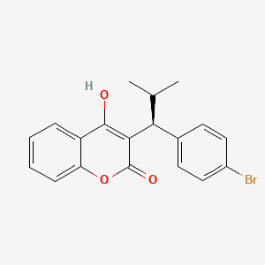 3-[1-(4-Bromo-phenyl)-2-methyl-propyl]-4-hydroxy-chromen-2-one