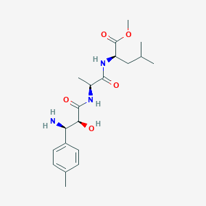 Methyl N-[(2S,3R)-3-amino-2-hydroxy-3-(4-methylphenyl)propanoyl]-D-alanyl-D-leucinate